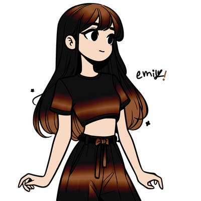 girl in a cute crop top