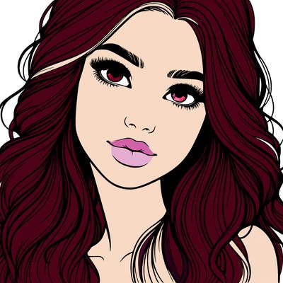 beautiful realistic girl