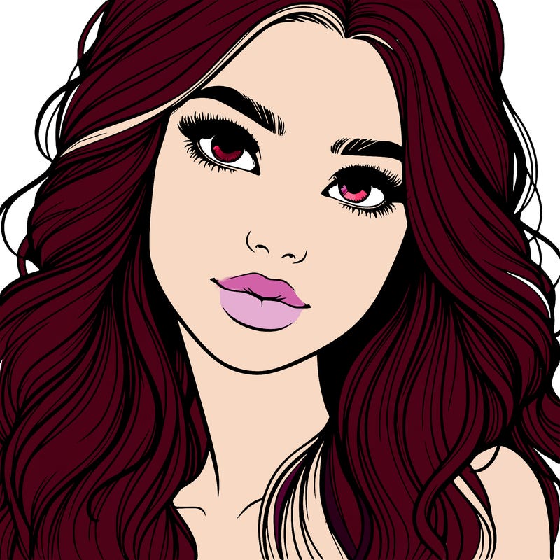 beautiful realistic girl