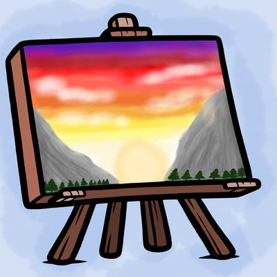 blank canvas