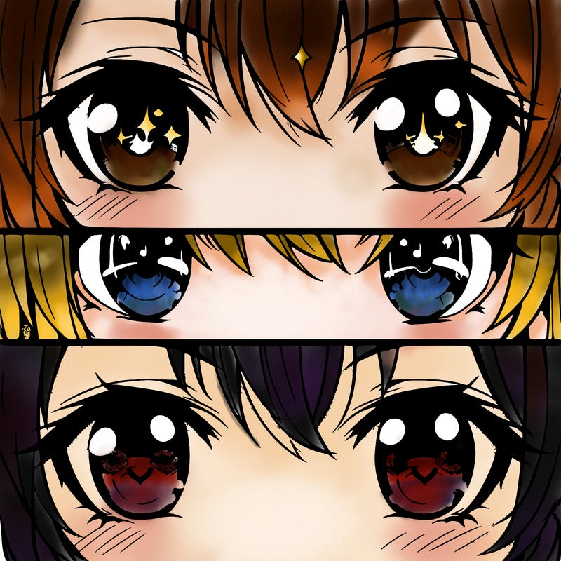 anime eyes
