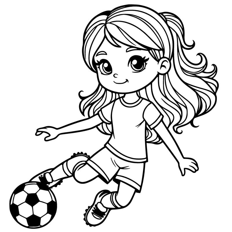 girl soccer player