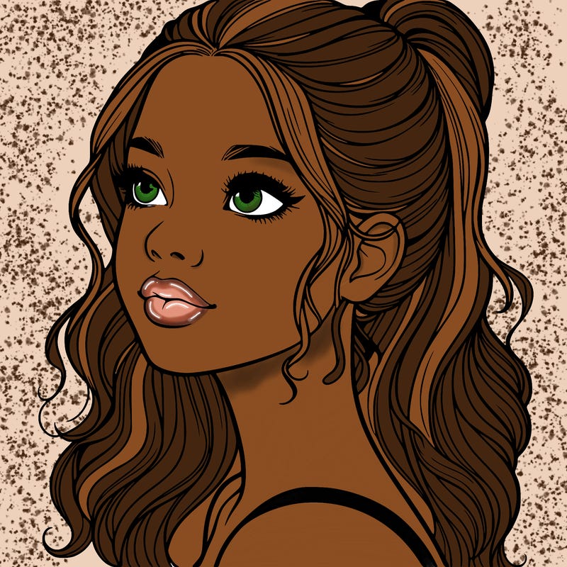 beautiful realistic girl