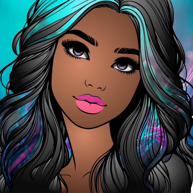 beautiful realistic girl