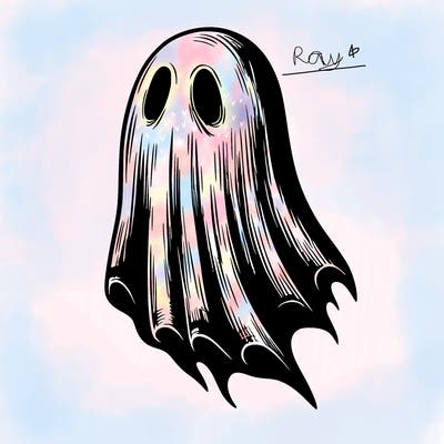 realistic creepy ghost