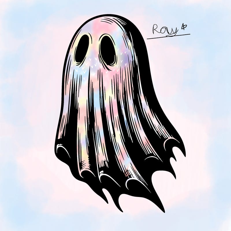 realistic creepy ghost