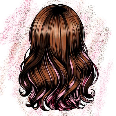 hair relistic  girl
