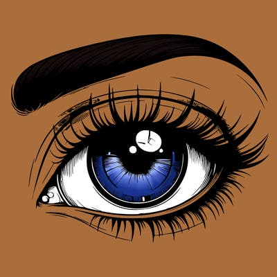 realistic eye