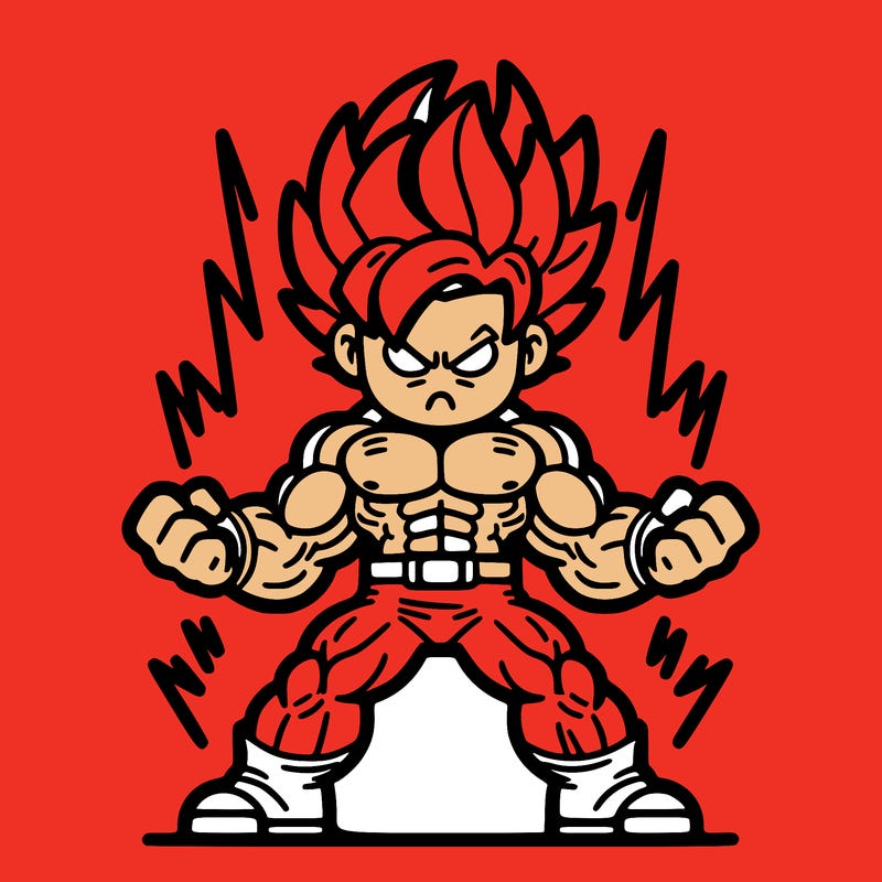 goku going super saiyan3