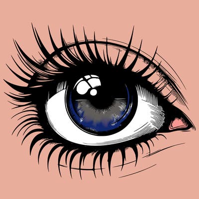 realistic eye