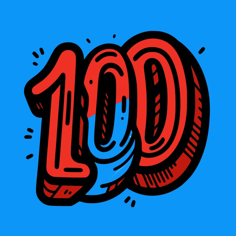 100