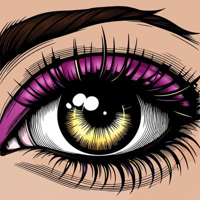 realistic eye