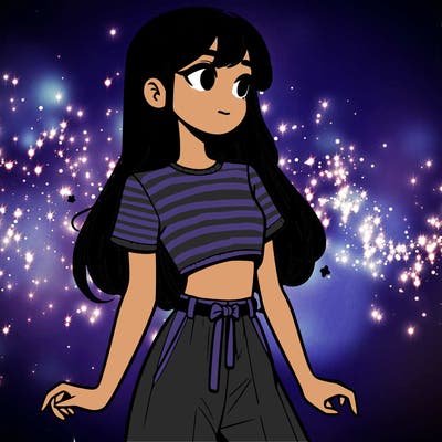 girl in a cute crop top