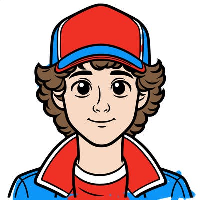 dustib henderson from stranger things