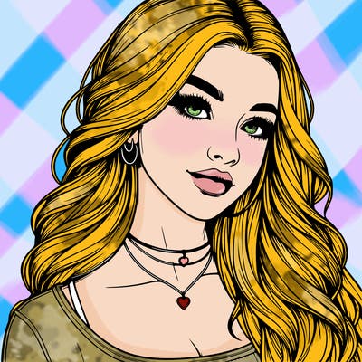 detailed realistic girl