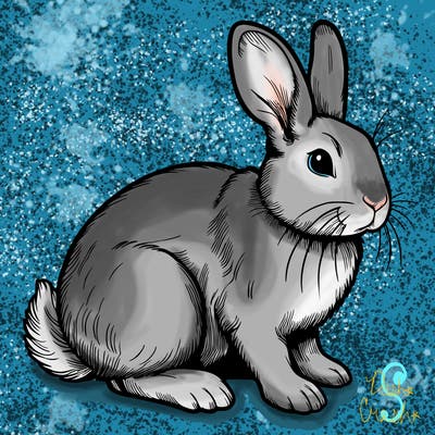 realistic rabbit