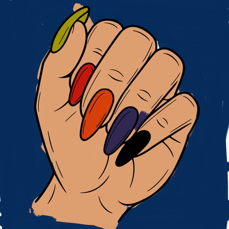 make your own nail design