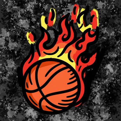 fire basketball