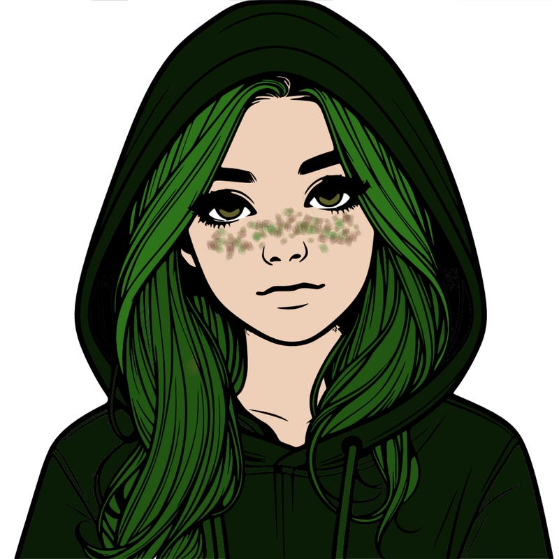 realistic girl with a hoodie
