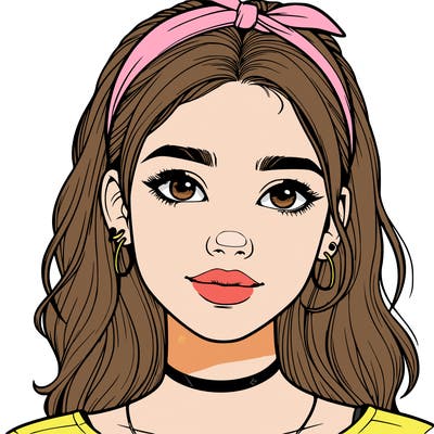 realistic teenage girl