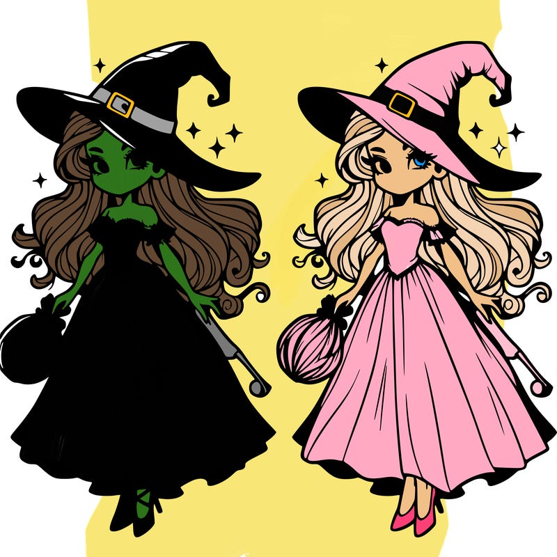 beautiful wicked witch. from wicked