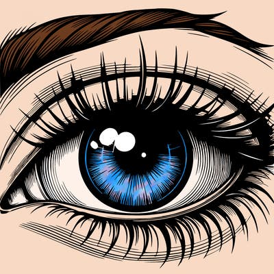 realistic eye