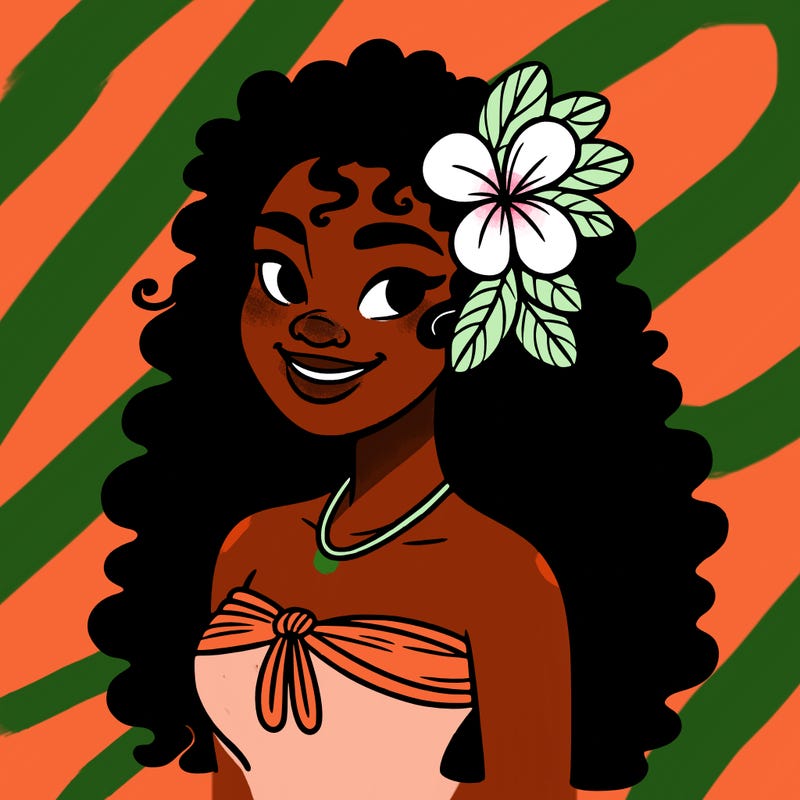 hawaiian black woman