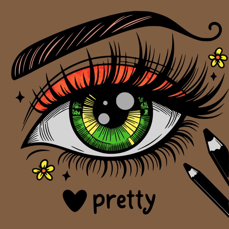 pretty eye