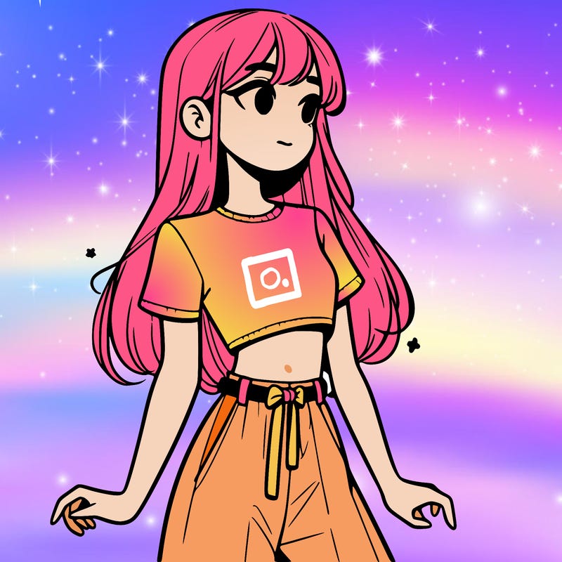 girl in a cute crop top