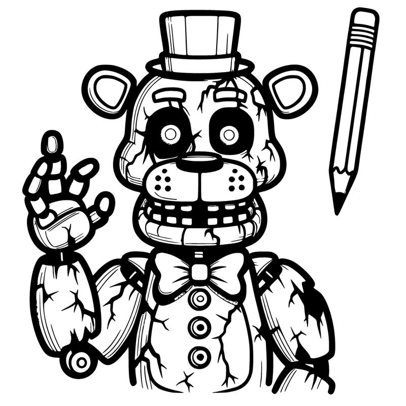 fnaf withered fredy
