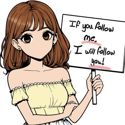 realistic pretty girl holding blank sign