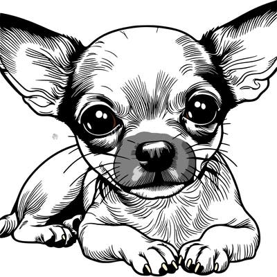 realistic chihuahua
