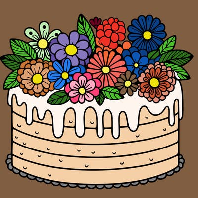 cake flowers