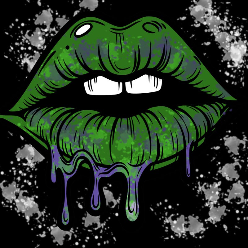 lips that look realistic and drip