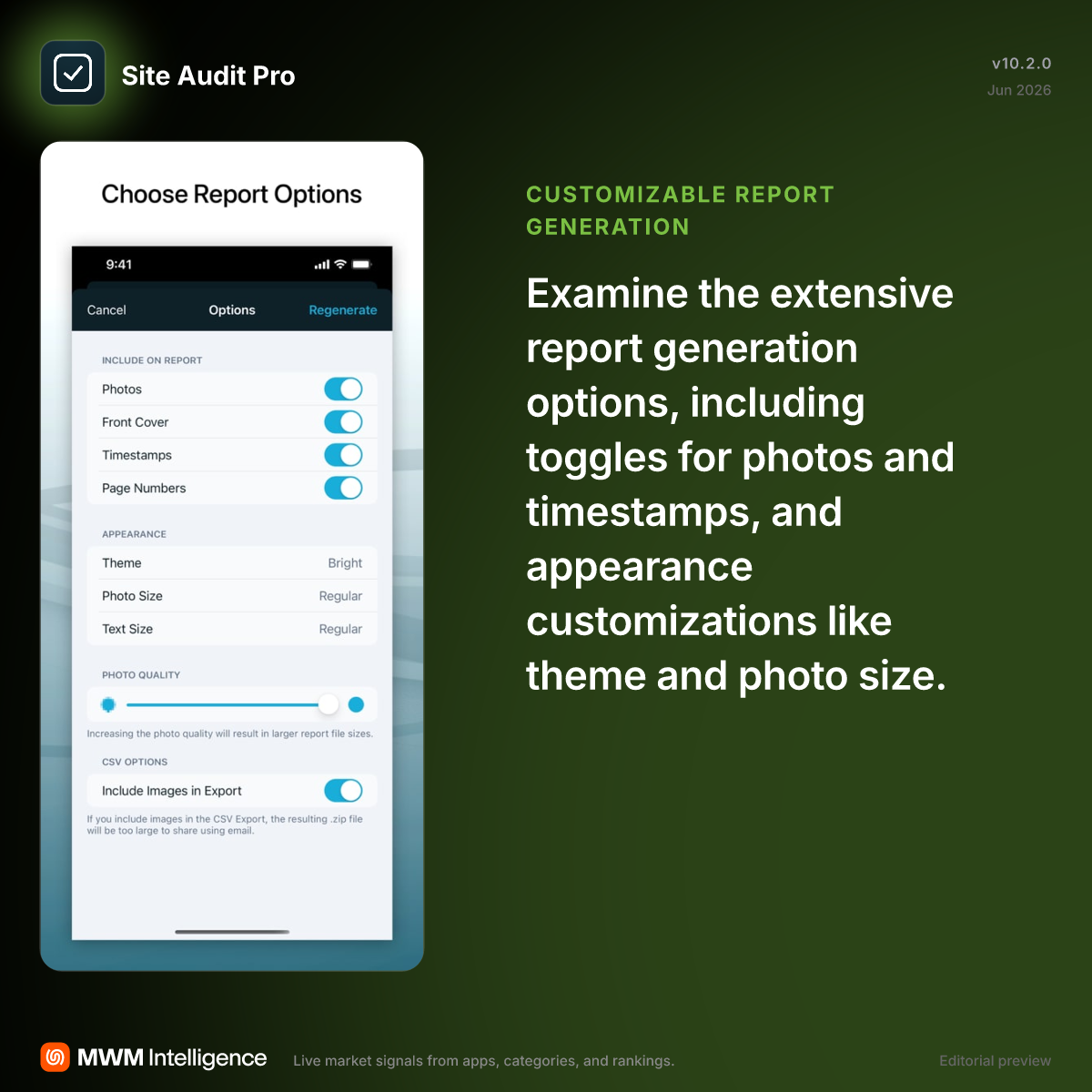 Site Audit Pro - Productivity App | MWM