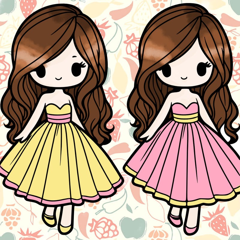 girl in a flowy dress