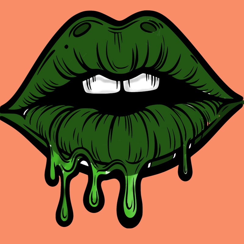 lips that look realistic and drip