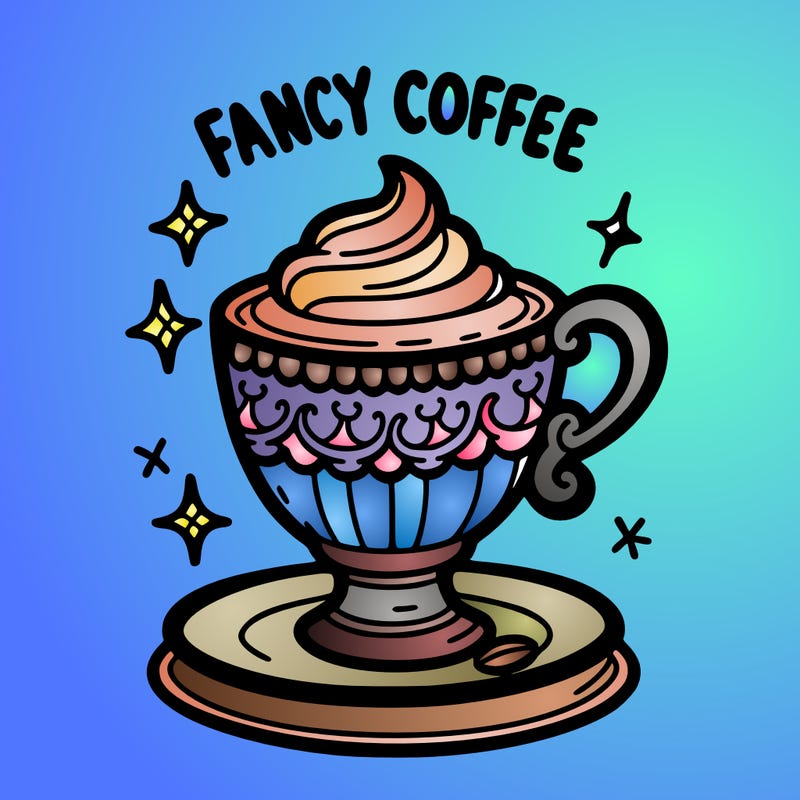 fancy coffee