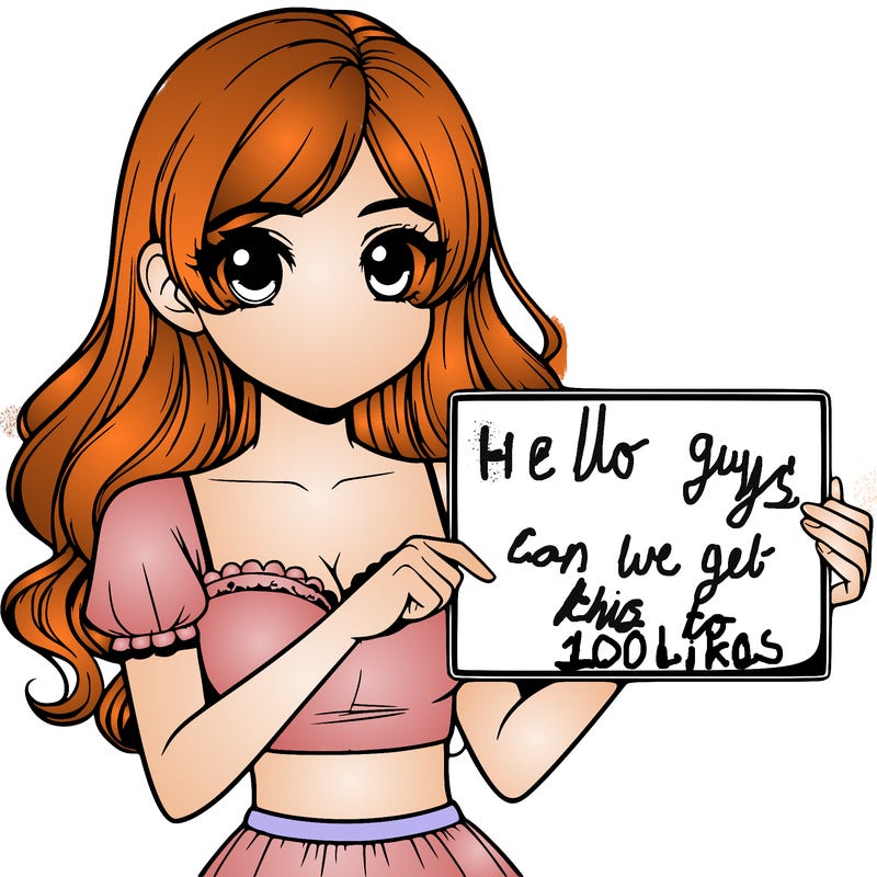 realistic pretty girl holding blank sign