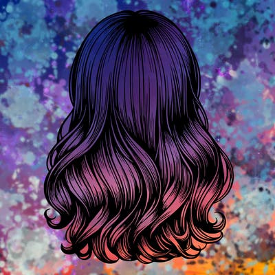 hair relistic  girl