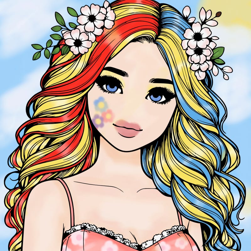 beautiful realistic girl