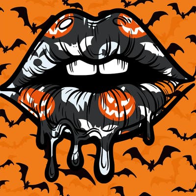 lips that look realistic and drip