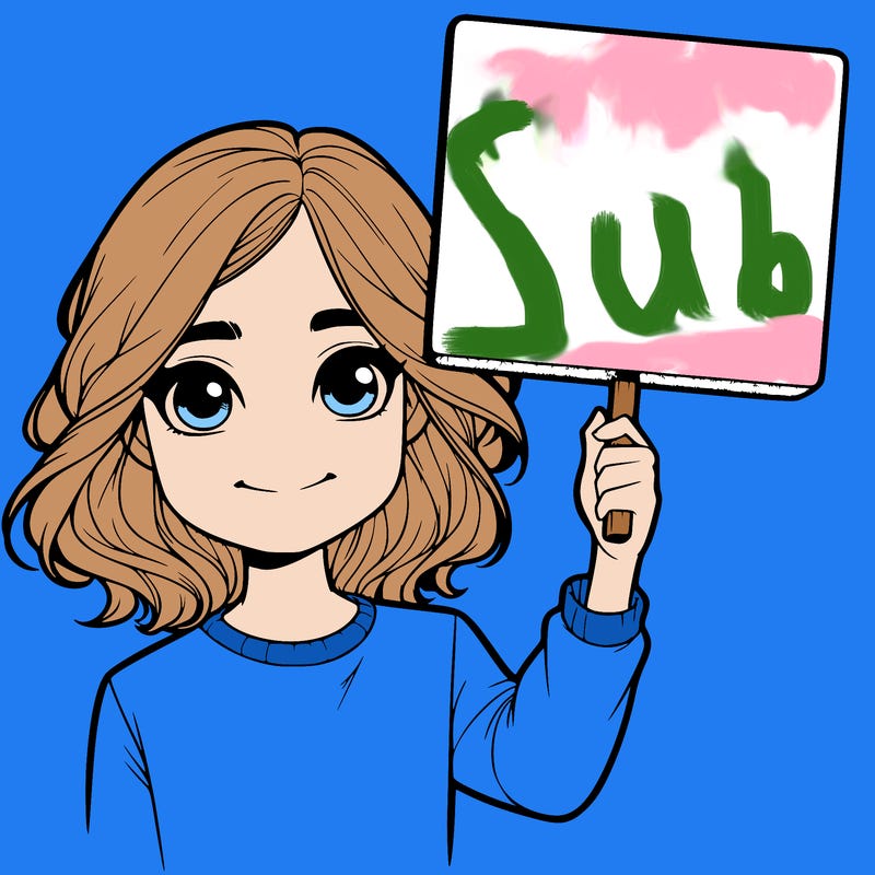 realistic girl holding up a sign