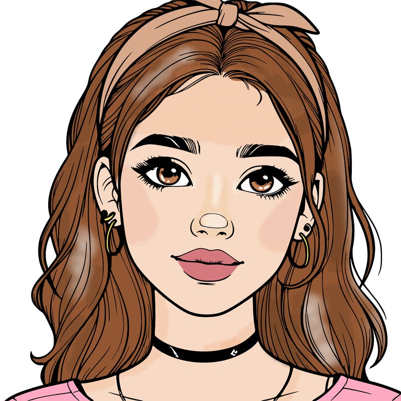 realistic teenage girl