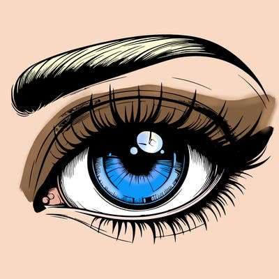 realistic eye