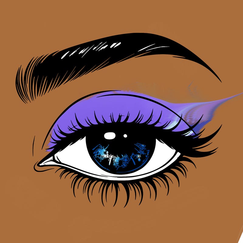 eye closed realistic