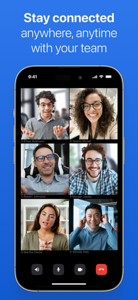 Chanty - Team Collaboration - Team video conference call on Chanty mobile app