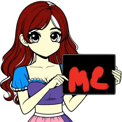 realistic pretty girl holding blank sign