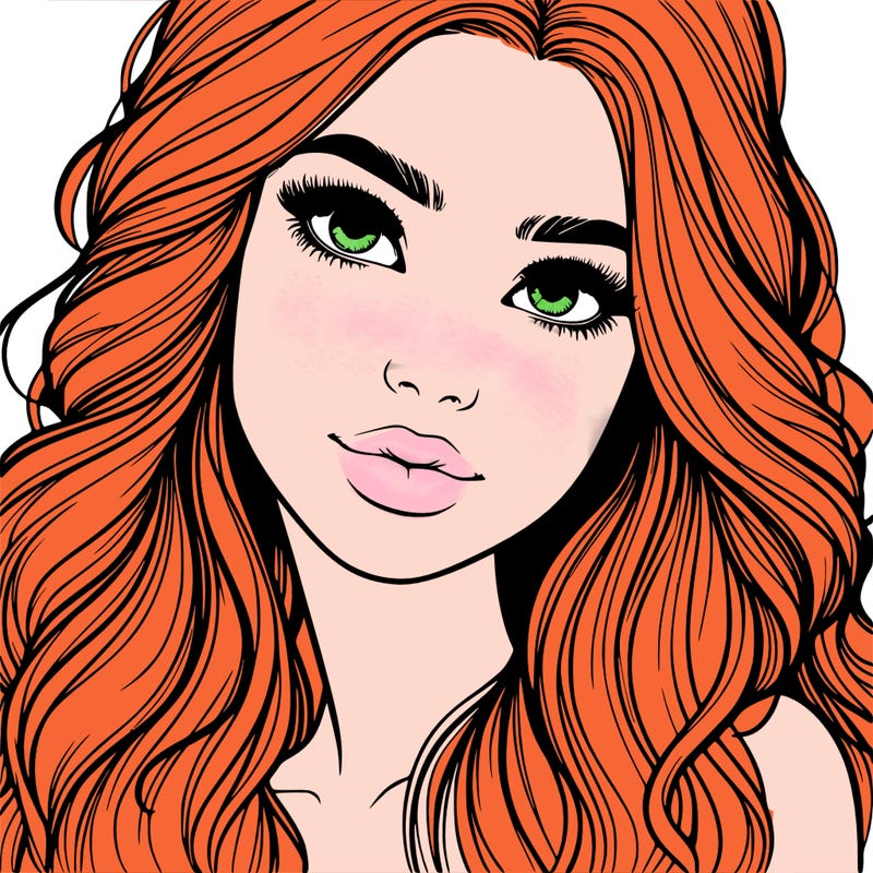 beautiful realistic girl