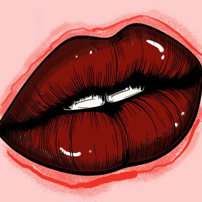 realistic lips